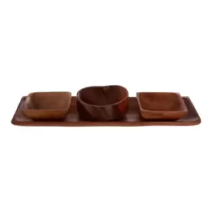 Premier Housewares Kora Heart Shape Serving Dish Set