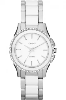 Ladies DKNY Westside Ceramic Watch NY8818