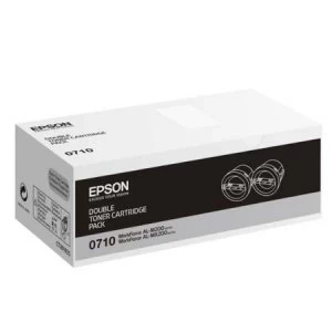 Epson S050710 Black Laser Toner Ink Cartridge