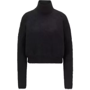 Boss Floy Polo Neck Jumper - Black