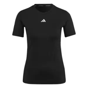 adidas Techfit Training T-Shirt Womens - Black