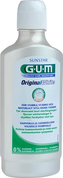 Gum Original White Mouthwash 500ml