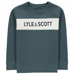 Lyle and Scott Panel Sweatshirt - Orion 487