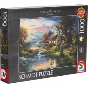 Thomas Kinkade: Nature's Paradise Jigsaw Puzzle - 1000 Pieces