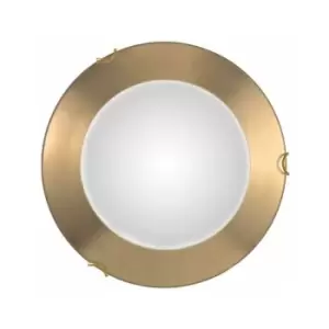 Kolarz MOON - Lifestyle Simple Flush Ceiling Light Gold, 1x E27