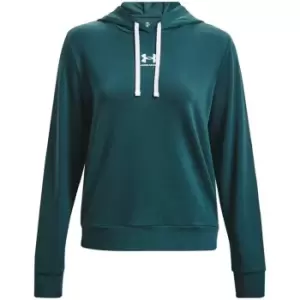 Under Armour Armour Rival Terry OTH Hoodie Womens - Green