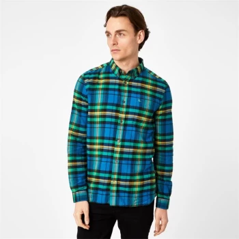 Jack Wills Hyatt Check Shirt - Blue