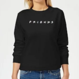 Friends Logo Womens Sweatshirt - Black