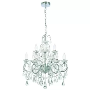 Spa Vela 9 Light Chandelier