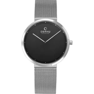 Obaku Papir Lille Onyx Women&apos;s Wristwatch V230LXCBMC