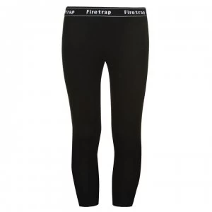 Firetrap Jacquard Leggings Infant Girls - Jet Black