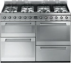 SMEG Symphony SYD4110 110cm Dual Fuel Range Cooker