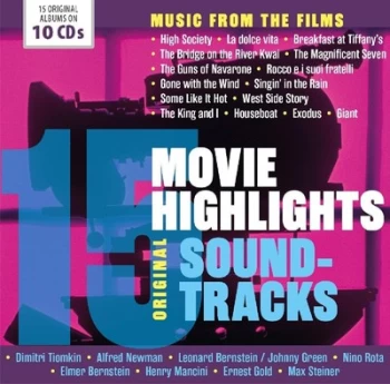 15 Movie Highlights - Original Soundtracks by Various Artists CD Album