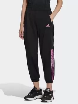 adidas Tiro 7/8 Tracksuit Bottoms, Black, Size S, Women