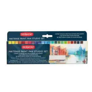 Derwent Inktense Paint 24 Pan Studio Set