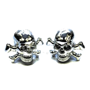 ETC Skulls Valve Caps Schraeder Pair