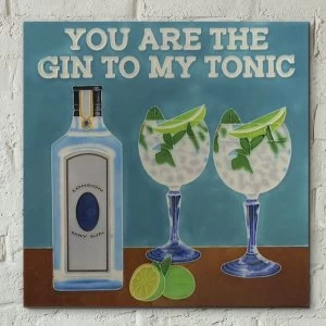 Gin To My Tonic Wall Tile