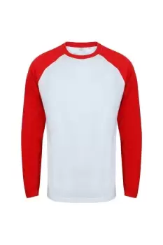 Skinnifit Raglan Long Sleeve Baseball T-Shirt