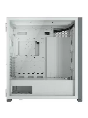 Corsair Icue 7000X RGB Tempered Glass Full Tower Smart Case, White