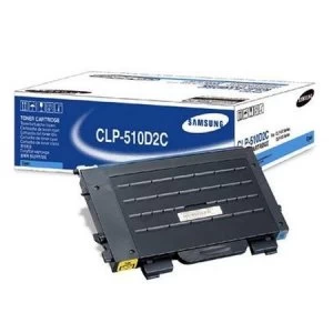 Samsung CLP-510D2C Cyan Laser Toner Ink Cartridge