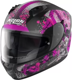 Nolan N60-6 Eufor Helmet, black-pink Size M black-pink, Size M