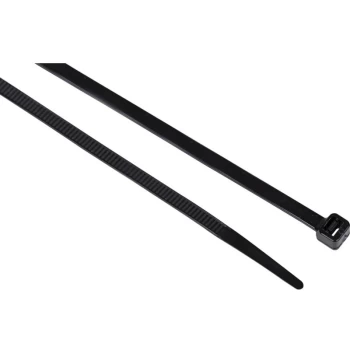 Black Cable Ties 4.8X120MM (Pk-100) - Edison