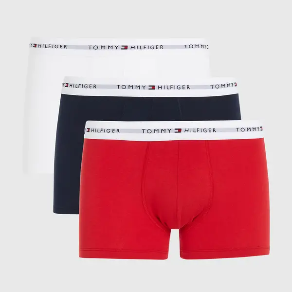 Tommy Hilfiger Three-Pack Stretch-Cotton Boxer Trunks - XXL Multi Underwear and Nightwear male UM0UM027610UB XXL