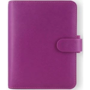 Filofax Saffiano Pocket Organiser Raspbe (Raspberry)