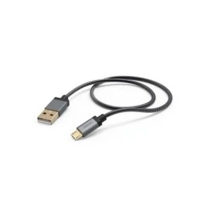 Hama Metal 1.5m Micro USB Cable