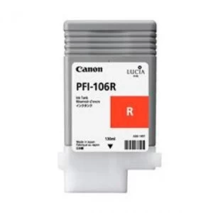 Canon PFI106 Red Ink Cartridge