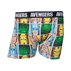 Marvel Comics - Characters Mens Large Boxer Shorts - Multi-Colour