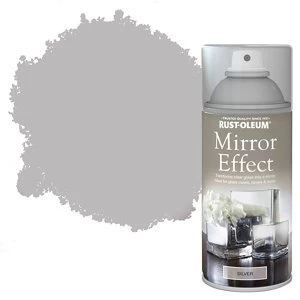 Rust-Oleum Silver mirror effect Multi-surface Spray Paint 150ml