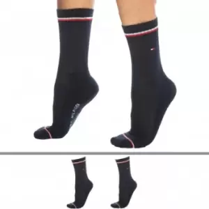 Tommy Hilfiger 2-Pack Iconic Sporty Socks - Navy 43/46