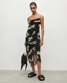 AllSaints Ulla Alessandra Midi Dress