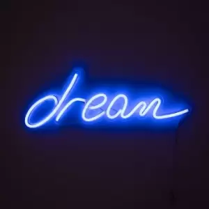 Minisun - Blue Dream Neon Wall Light LED Sign Nursery Kids Bedroom Hanging Decor Party Decoration Lamp usb Powered & Plug In Lighting