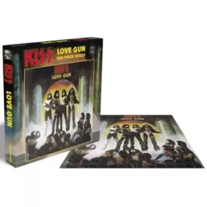 Kiss Love Gun (500 Piece Jigsaw Puzzle)