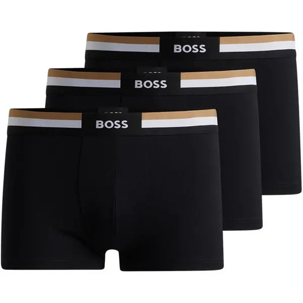 BOSS Trunk 3p Motion 10260345 01 Trunks Small Black 43202003350