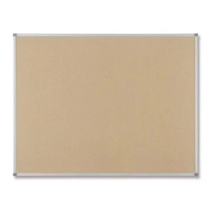 Nobo Classic 900 x 600mm Noticeboard with Self Healing Cork Surface Aluminium Frame and Wall Fixing Kit