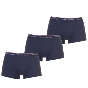 Tommy Bodywear 3 Pack Low Rise Trunks - Navy