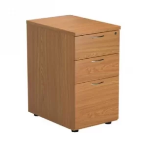 First Desk High Pedestal 3 Drawer 600mm Depth Nova Oak KF74466