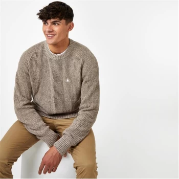 Jack Wills Twist Jumper - Oatmeal