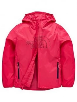 The North Face Girls Flurry WindWallreg Hooded Jacket Pink Size XL15 16 Years Women