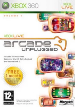 Xbox Live Arcade Unplugged Xbox 360 Game