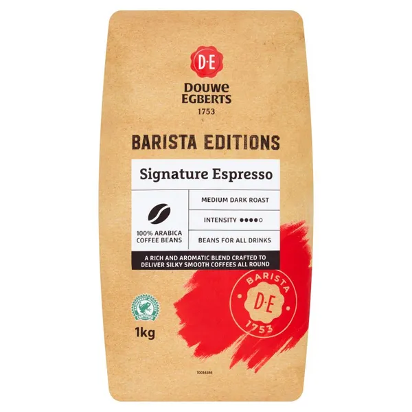 Douwe Egberts Barista Edition Signature Espresso Beans Coffee 1kg