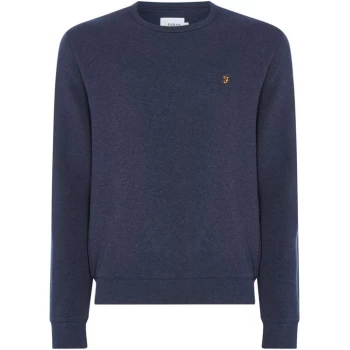 Farah Tim Crew Sweatshirt - Navy