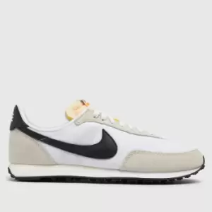 Nike White & Black Waffle 2 Trainers