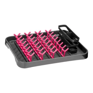 Premier Housewares Dish Drainer - Hot Pink