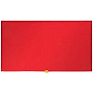 Nobo Notice Board Felt Red 41.1 x 72.1 cm