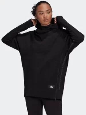 adidas Sportswear Mission Victory Hoodie, Black Size XL Women