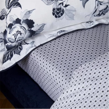 Bedeck of Belfast Oka Fitted Sheet - Midnight